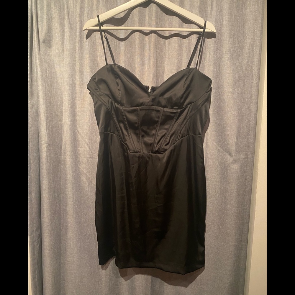 Dynamite Satin Corset Minidress Size L